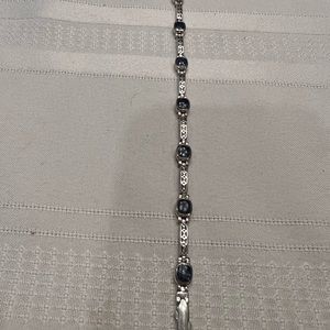 Beautiful Costume bracelet with blue stones